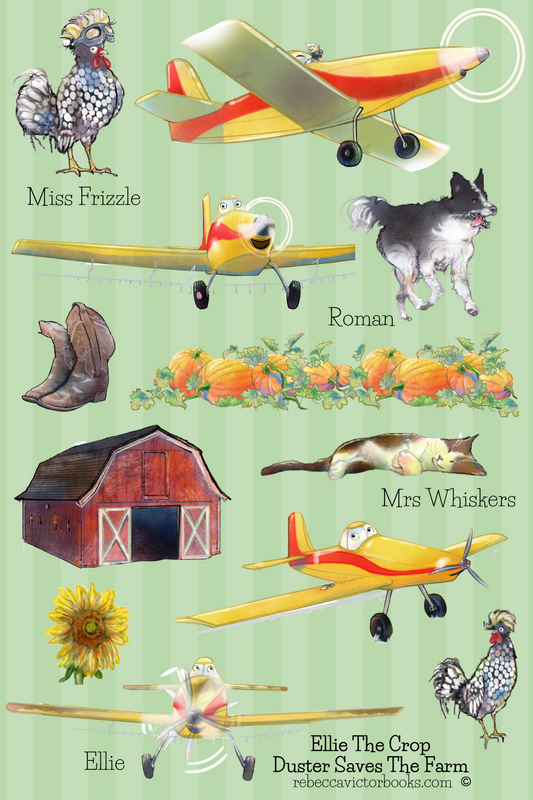 Ellie Sticker Sheets (3 pack)